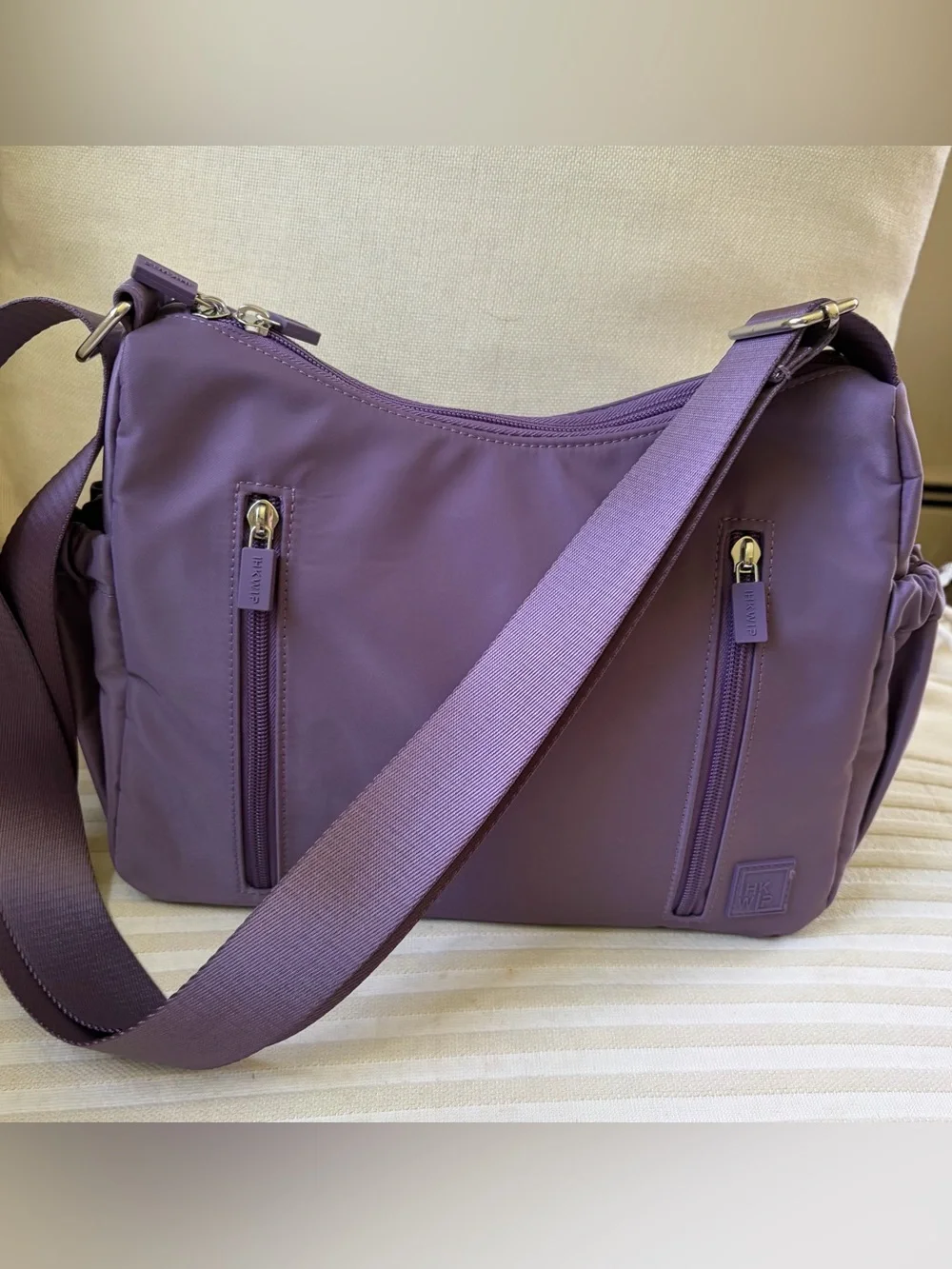 IHKWIP Transit Convertible Nylon Crossbody Shoulder Bag Vintage Grape NWOT - Picture 2 of 14